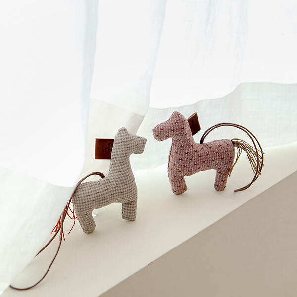 [바이핸즈] 퀼트패키지 소품 - 말이오 키링 (2개세트)