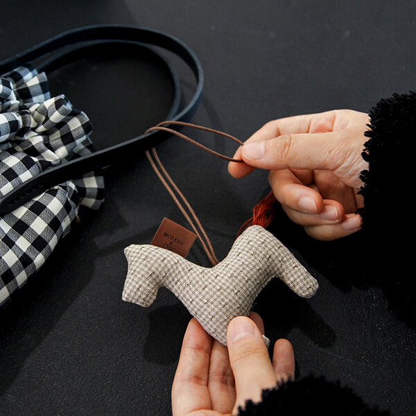 [바이핸즈] 퀼트패키지 소품 - 말이오 키링 (2개세트)