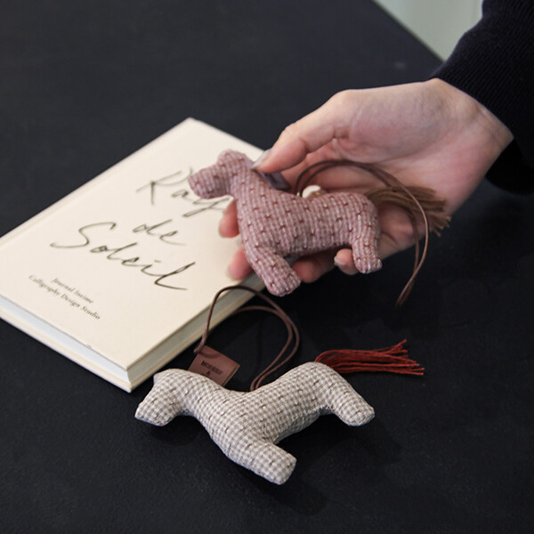 [바이핸즈] 퀼트패키지 소품 - 말이오 키링 (2개세트)