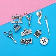 소잉도구 장식고리 참장식 10개 세트 (set)