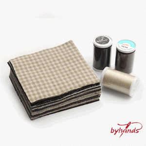 [바이핸즈] 베스트팩 선염원단 50종(10cm X 10cm) + NEW 퀼팅실 3종 BY-BEST PACK (set)