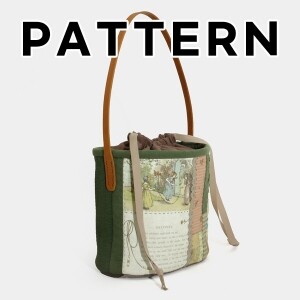 [바이핸즈] 퀼트도안 - 케이트 플라워 백 (개)