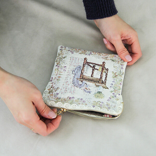 [바이핸즈] 퀼트패키지 소품 - 케이트 플라워 파우치