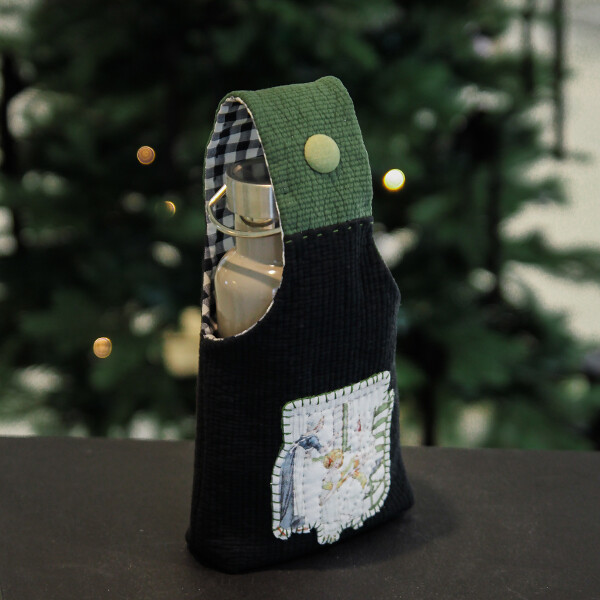 [바이핸즈] 퀼트패키지 가방 - 케이트 플라워 텀블러백