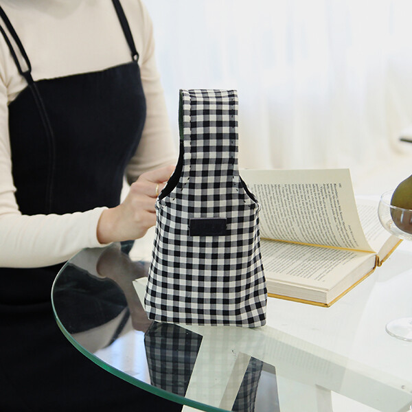 [바이핸즈] 퀼트패키지 가방 - 케이트 플라워 텀블러백