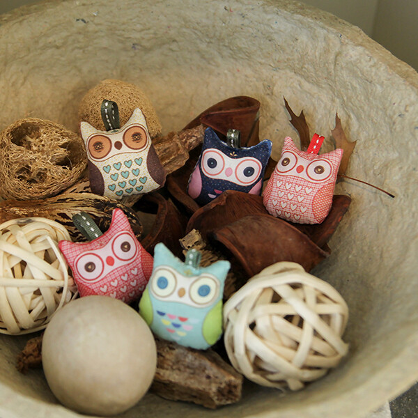 [바이핸즈] 퀼트패키지 소품 - 부엉이 퀼트키링