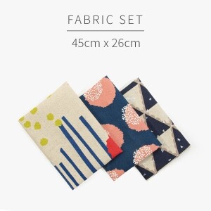 [원단패키지] 미니팩 코카 에치노 린넨 세트원단 0045 - 45cm x 26cm (set)