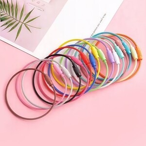 키링 연결고리 컬러 와이어링 10개 세트 (set)