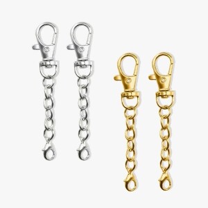 키링 회전 개고리 체인 연장 연결고리 10개 세트 (set)