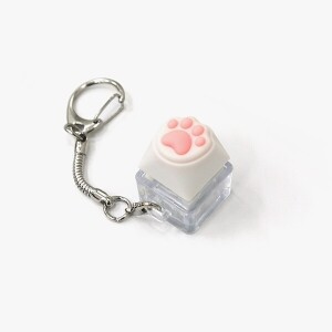 고양이 발바닥 키캡 키링 냥발 키홀더 - 1구 (개)