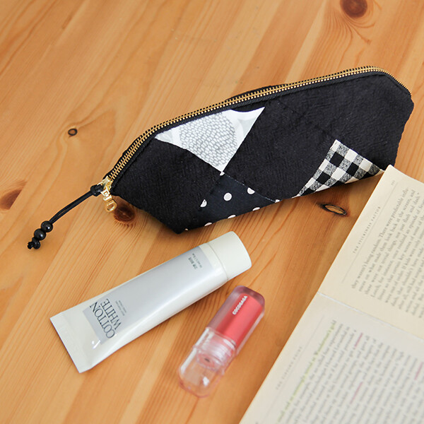 [바이핸즈] 퀼트패키지 소품 - 모노앤시크 파우치