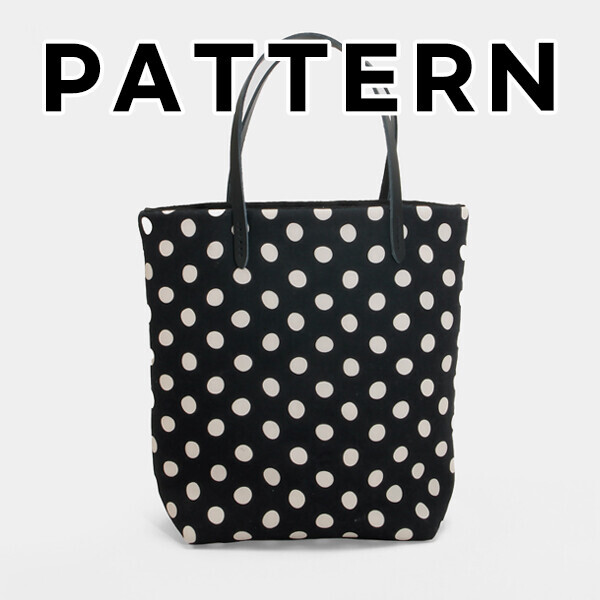 [바이핸즈] 퀼트도안 - 딸기소녀 토트백