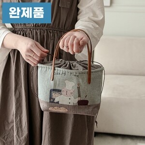 [바이핸즈] 퀼트완제품 가방 - 퀼팅타임 런치백 (블루) (개)