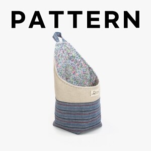 [바이핸즈] 퀼트도안 - 실용적인 바스켓 (스트라이프) (개)