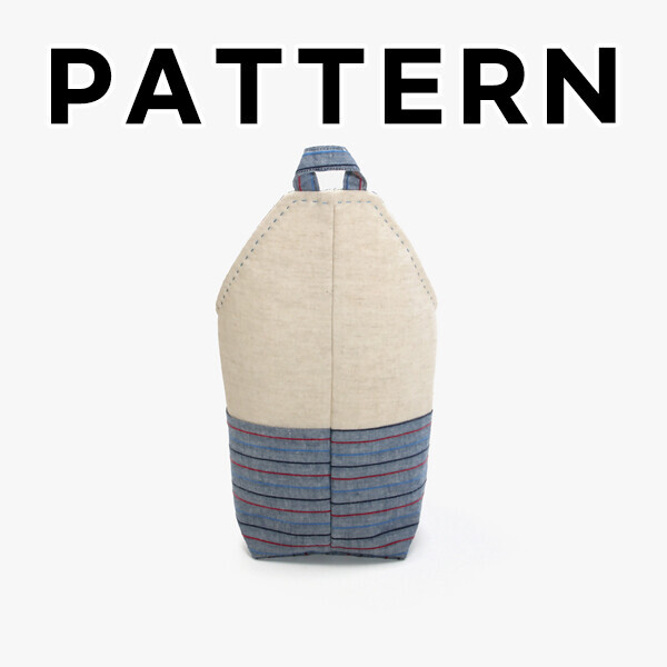 [바이핸즈] 퀼트도안 - 실용적인 바스켓 (스트라이프)