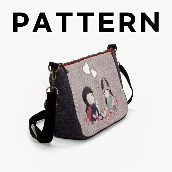 [바이핸즈] 퀼트도안 - 베이비엘 미니지갑