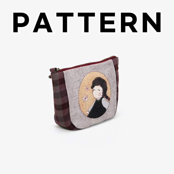 [바이핸즈] 퀼트도안 - 베이비엘 파우치2