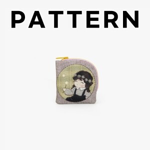 [바이핸즈] 퀼트도안 - 베이비엘 미니지갑 (개)