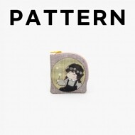 [바이핸즈] 퀼트도안 - 베이비엘 미니지갑 (개)