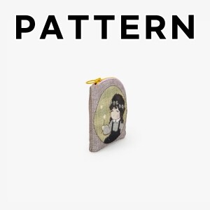 [바이핸즈] 퀼트도안 - 베이비엘 미니지갑 (개)