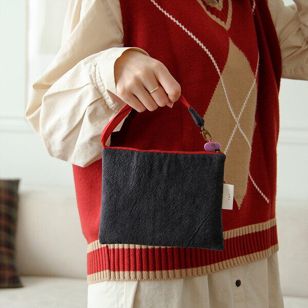 [바이핸즈] 퀼트패키지 소품 - 킁킁 도그 파우치