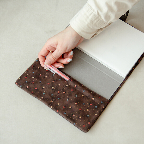 [바이핸즈] 퀼트패키지 소품 - 케이트 북커버