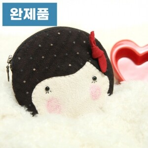 [바이핸즈] 퀼트완제품 소품 - 깻잎소녀 (개)