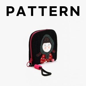 [바이핸즈] 퀼트도안 - 딸기소녀 반지갑 (개)
