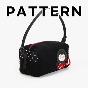 [바이핸즈] 퀼트도안 - 딸기소녀 숄더백 (개)