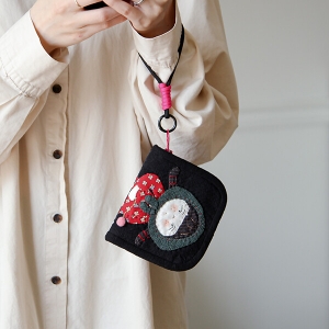 [바이핸즈] 퀼트패키지 소품 - 딸기소녀 반지갑 (개)