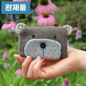 [바이핸즈] 퀼트완제품 소품 - 곰이 카드지갑 (개)