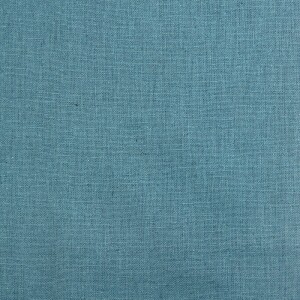 [국산린넨] 대폭 솔리드 20수 린넨 무지 원단  - S 청블루 (1/2Yd)