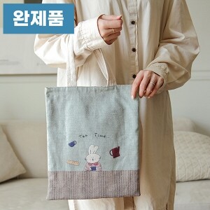 [바이핸즈] 퀼트완제품 가방 - 퀼팅타임 에코백 (블루) (개)