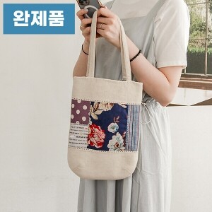 [바이핸즈] 퀼트패키지 가방 - 심플 플라워 에코백 (개)