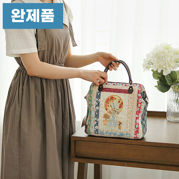 [바이핸즈] 퀼트완제품 가방 - 홀리하비 와이어 토트백