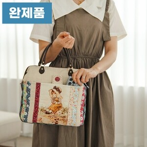 [바이핸즈] 퀼트완제품 가방 - 홀리하비 와이어 토트백 (개)