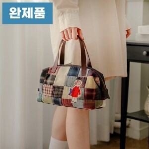 [바이핸즈] 퀼트완제품 가방 - 감성체크 토트백 (개)