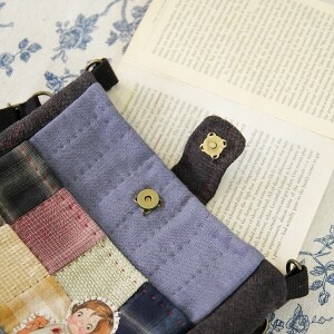 [바이핸즈] 퀼트패키지 가방 - 감성체크 숄더백 (개)