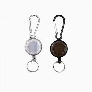 분실 도난 방지 와이어 릴 키링홀더 카라비너 포함 (개)